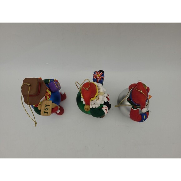 Lot 3 Special Times Collectible Gift Ornaments Penguin Snowman Santa New Boxed - Picture 10 of 15